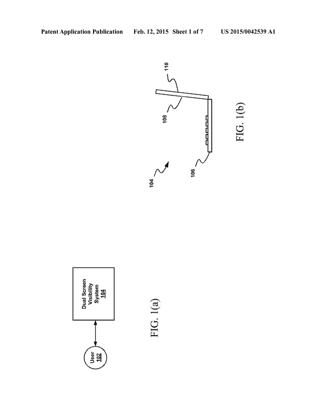 DUAL SCREEN VISIBILITY WITH VIRTUAL TRANSPARENCY - diagram, schematic, and image 02