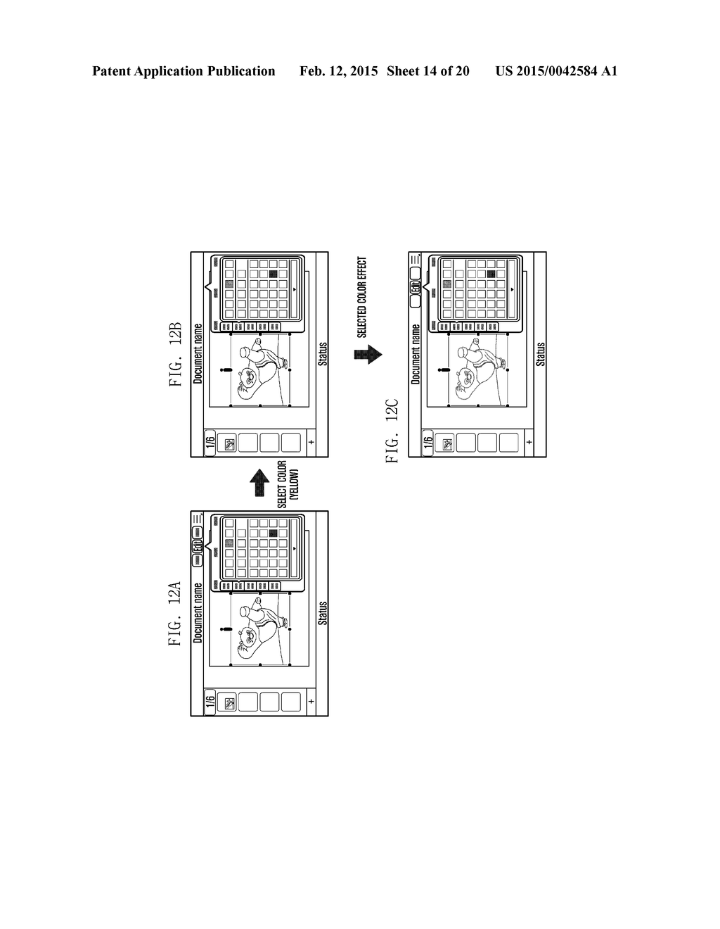 ELECTRONIC DEVICE AND METHOD FOR EDITING OBJECT USING TOUCH INPUT - diagram, schematic, and image 15