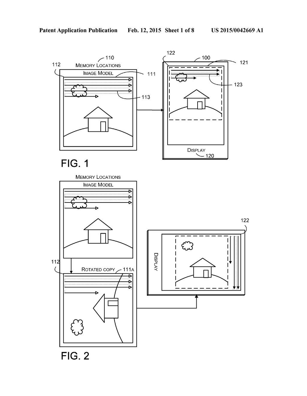 ROTATING DISPLAYED CONTENT ON AN ELECTRONIC DEVICE - diagram, schematic, and image 02