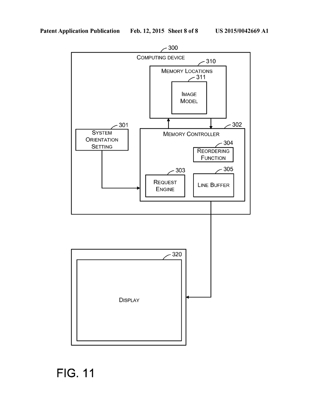 ROTATING DISPLAYED CONTENT ON AN ELECTRONIC DEVICE - diagram, schematic, and image 09