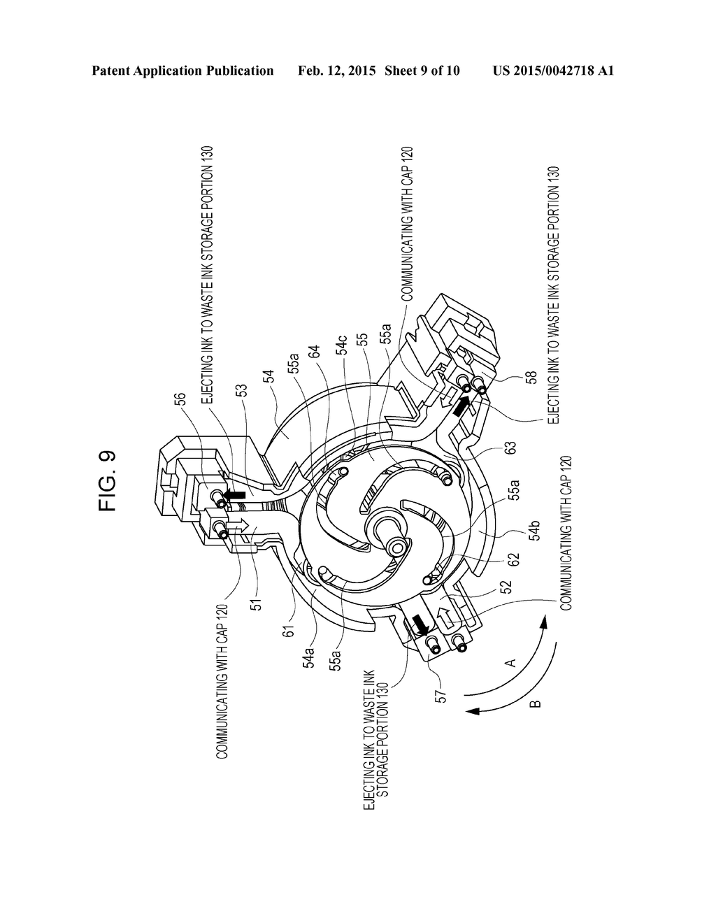 INK JET PRINTING APPARATUS - diagram, schematic, and image 10