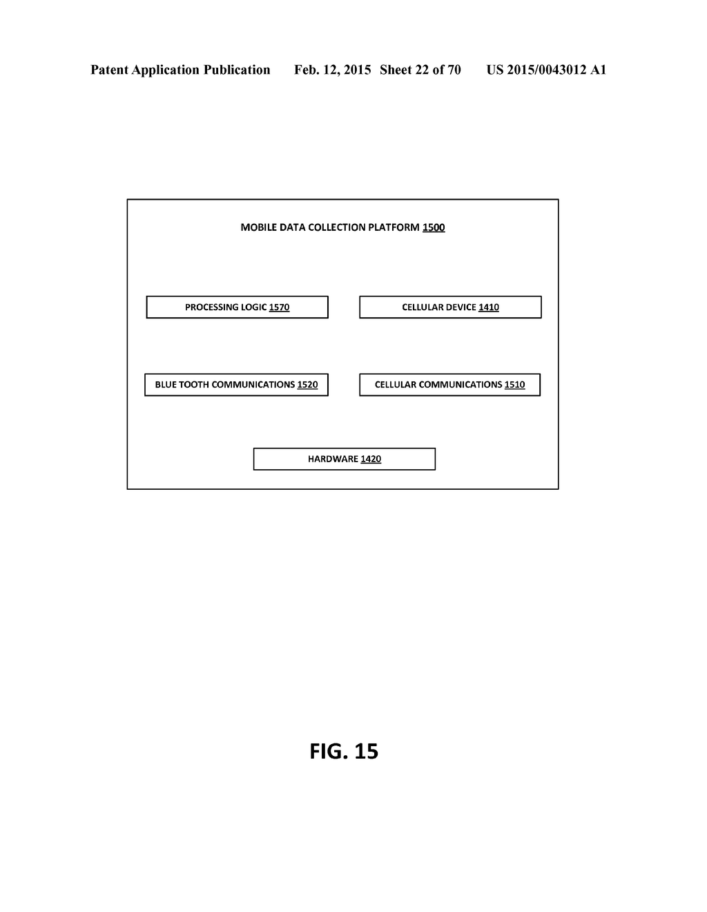 EXTERNAL ELECTRONIC DISTANCE MEASUREMENT ACCESSORY FOR A MOBILE DATA     COLLECTION PLATFORM - diagram, schematic, and image 23