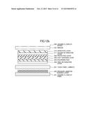 Polarizing film, optically functional film laminate including polarizing     film, production method for optical film laminate including polarizing     film, and organic EL display device having polarizing film diagram and image