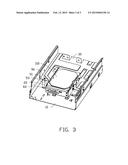 ELECTRONIC DEVICE WITH DATA STORAGE DEVICE HOLDER diagram and image