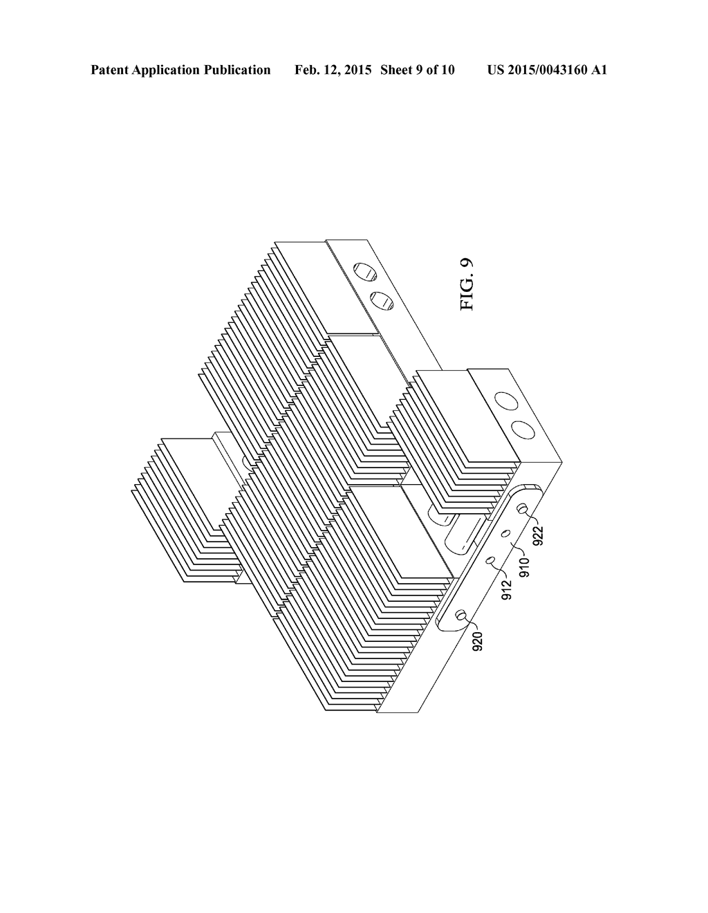 Adjustable Heat Sink Supporting Multiple Platforms and System     Configurations - diagram, schematic, and image 10