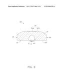 LENS AND LIGHT SOURCE MODULE WITH SAME diagram and image