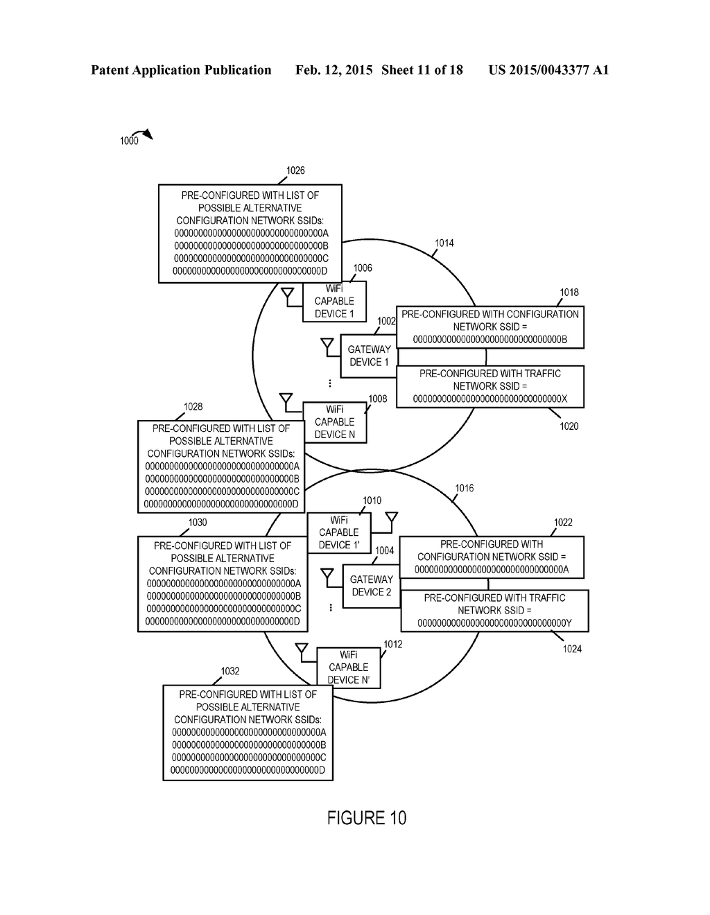 AUTOMATED PROVISIONING OF MANAGED SERVICES IN A Wi-Fi CAPABLE CLIENT     DEVICE - diagram, schematic, and image 12