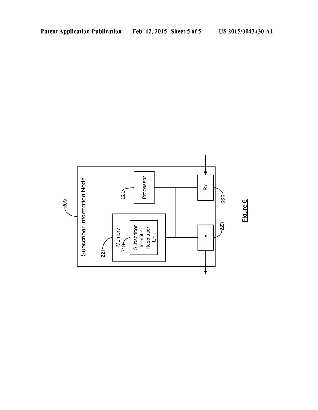 METHODS AND APPARATUS FOR PROVIDING A SUBSCRIBER IDENTITY - diagram, schematic, and image 06