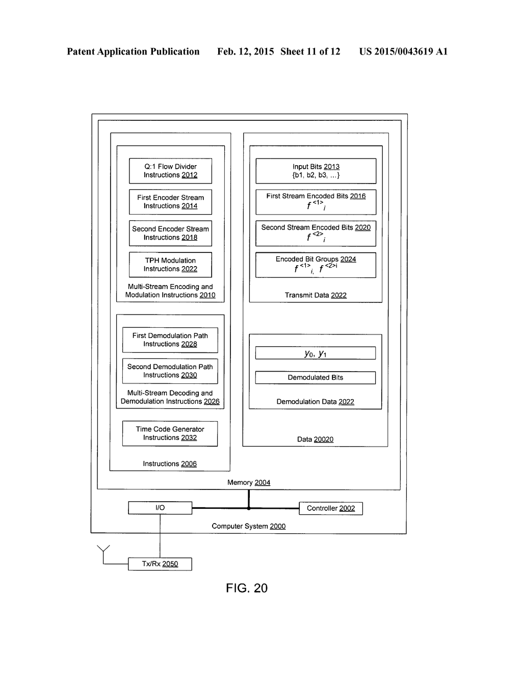 TIME-PHASE-HOPPING MODULATION AND DEMODULATION OF MULTIPLE BIT STREAMS     WITH PHASE-CHANGE FREQUENCY CONTROL, SUCH AS FOR WIRELESS CHIP AREA     NETWORK - diagram, schematic, and image 12