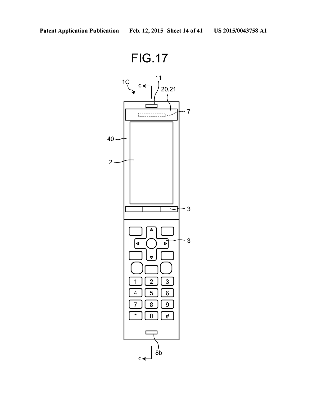 ELECTRONIC DEVICE, CONTROL METHOD, AND CONTROL PROGRAM - diagram, schematic, and image 15