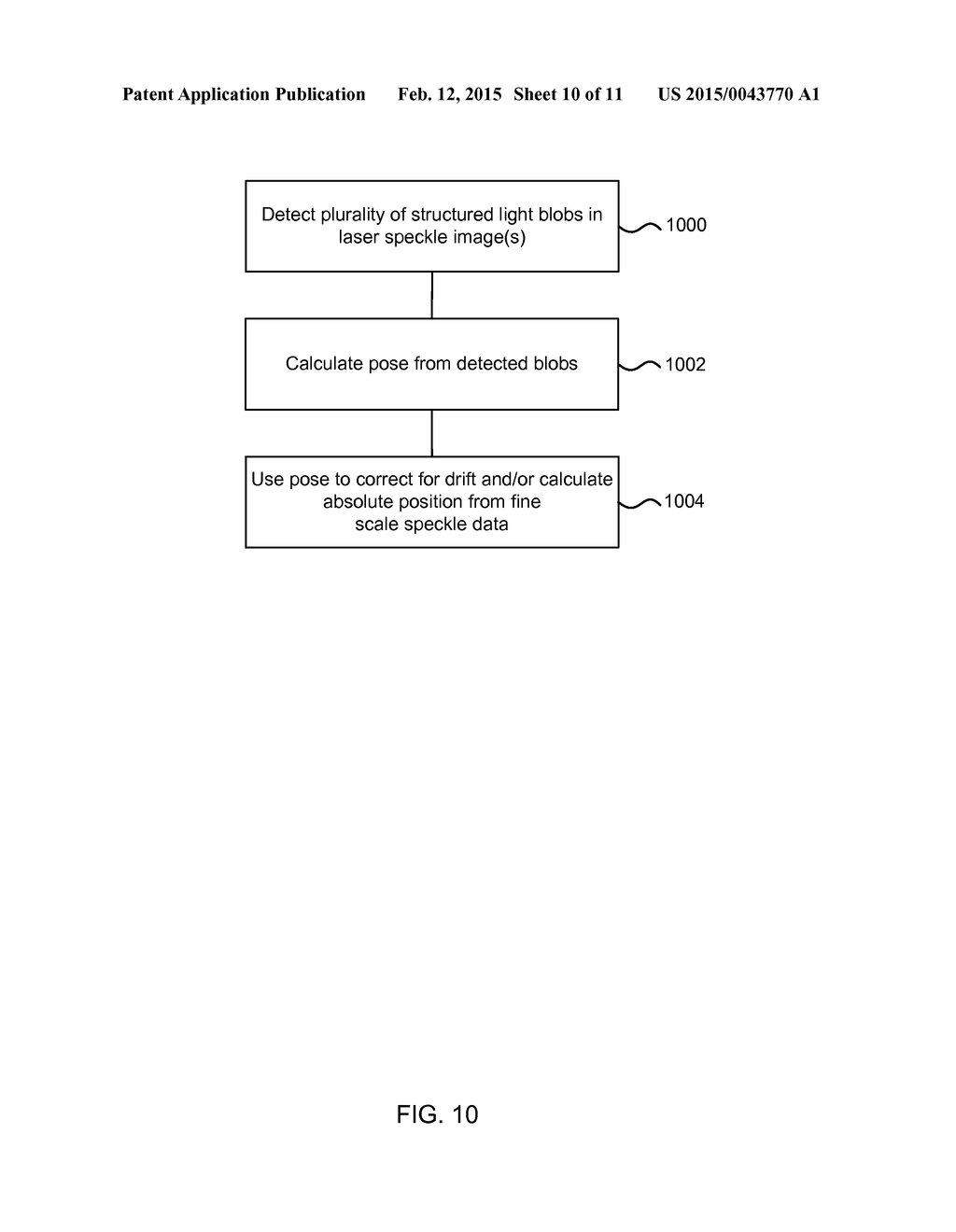 SPECKLE SENSING FOR MOTION TRACKING - diagram, schematic, and image 11