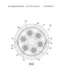 OPTICAL FIBER CABLE WITH ANTI-SPLIT FEATURE diagram and image