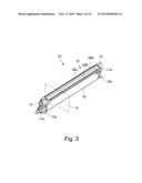 DEVELOPING DEVICE AND LAYER THICKNESS REGULATING MEMBER diagram and image