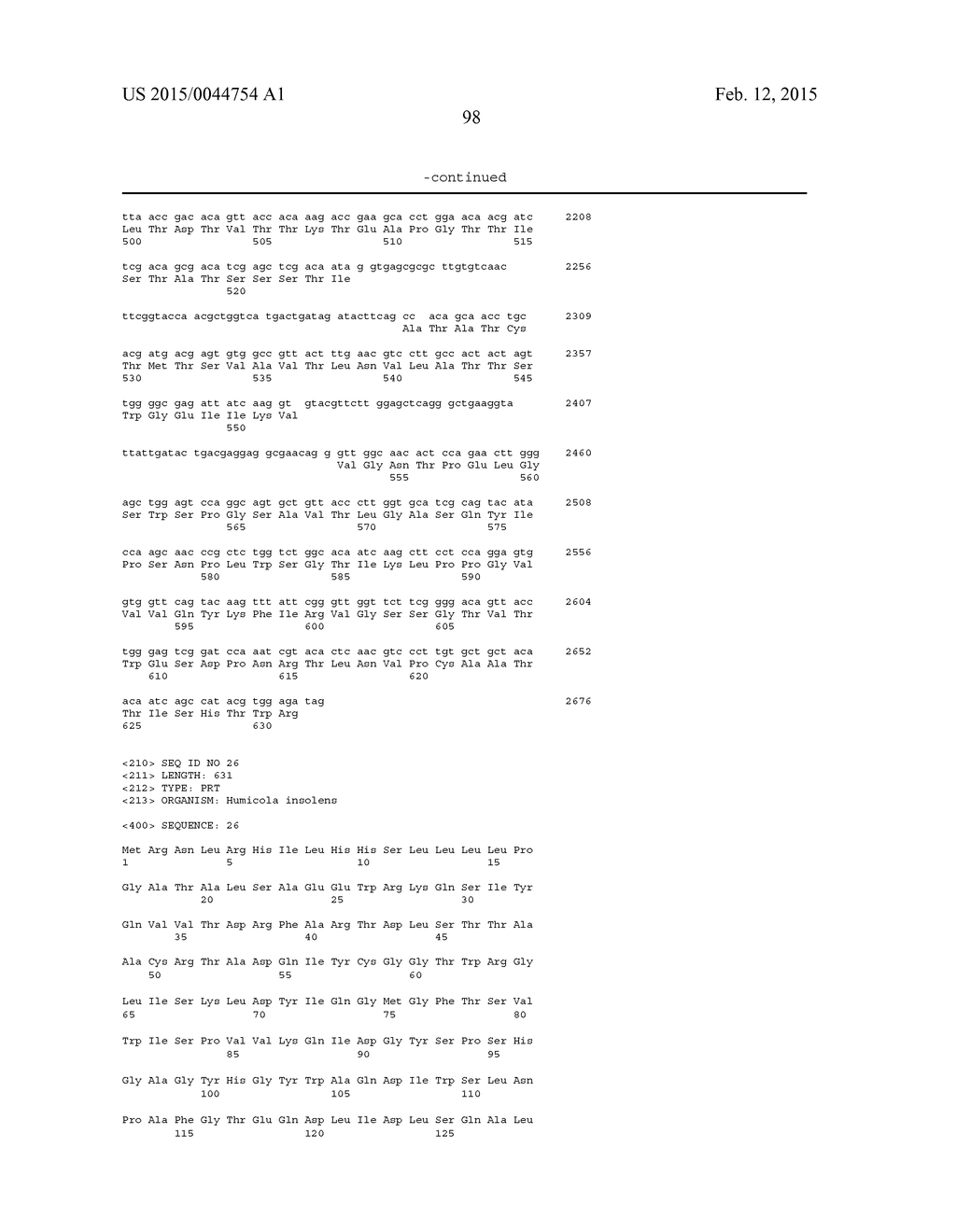 POLYPEPTIDES HAVING ALPHA-AMYLASE ACTIVITY AND POLYNUCLEOTIDES ENCODING     SAME - diagram, schematic, and image 104