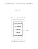 ELECTRONIC DEVICE PROVIDED WITH TOUCH SCREEN AND OPERATING METHOD THEREOF diagram and image