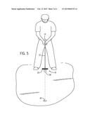 GOLF PUTTER HAVING CENTER TRACK SIGHT diagram and image