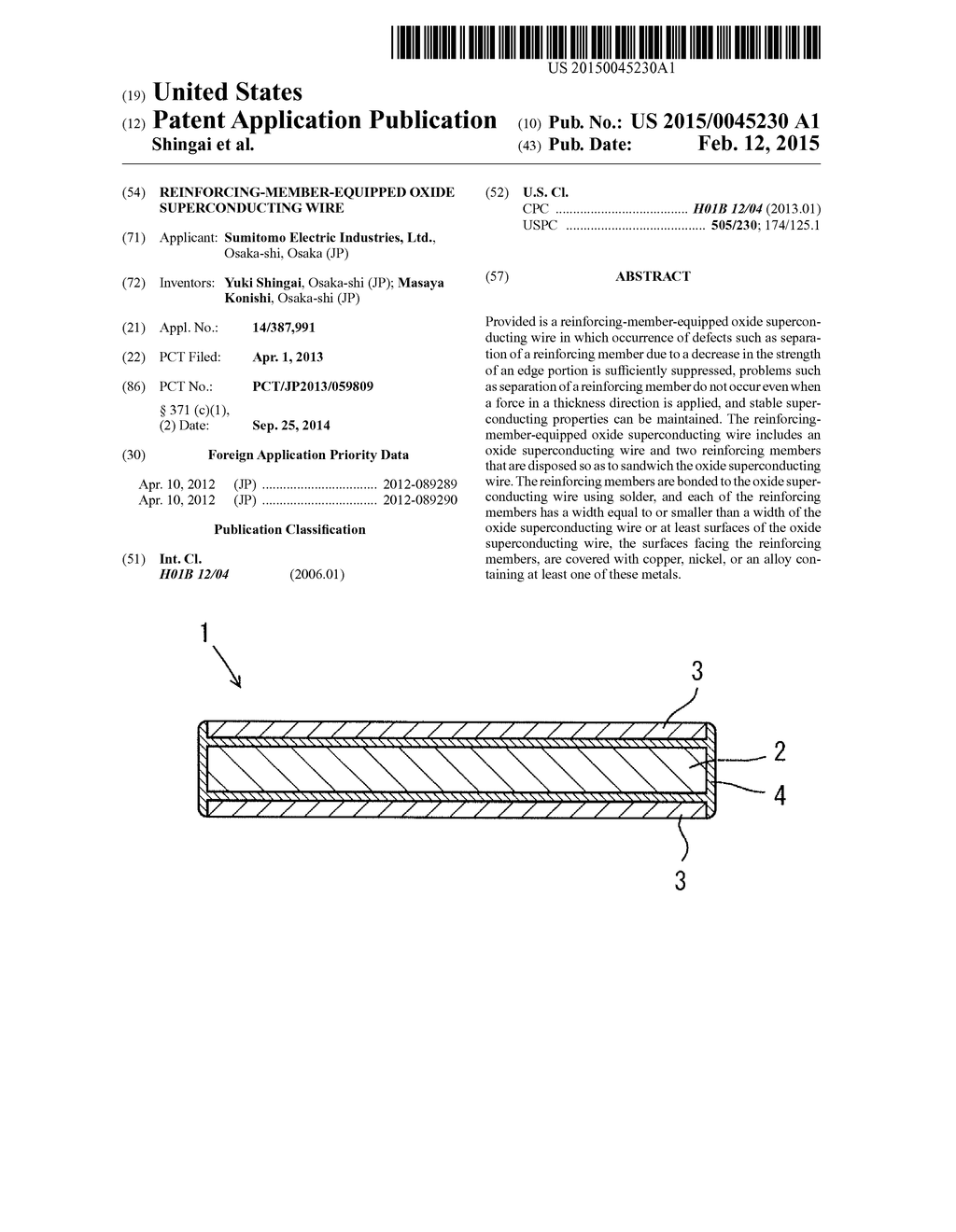 REINFORCING-MEMBER-EQUIPPED OXIDE SUPERCONDUCTING WIRE - diagram, schematic, and image 01