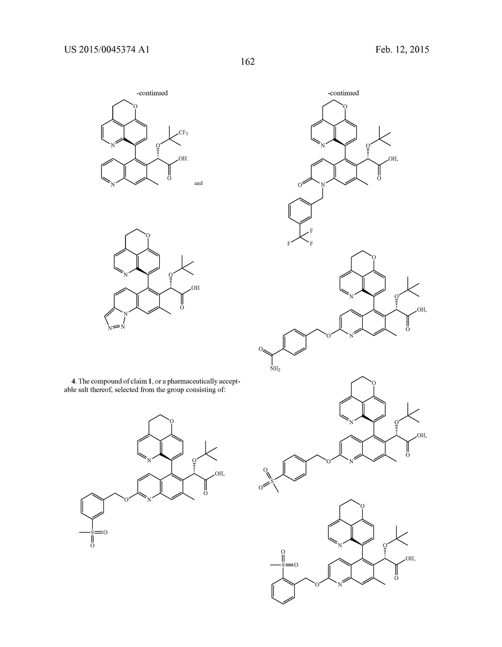 2- (TERT - BUTOXY) -2- (7 -METHYLQUINOLIN- 6 - YL) ACETIC ACID DERIVATIVES     FOR TREATING AIDS - diagram, schematic, and image 163