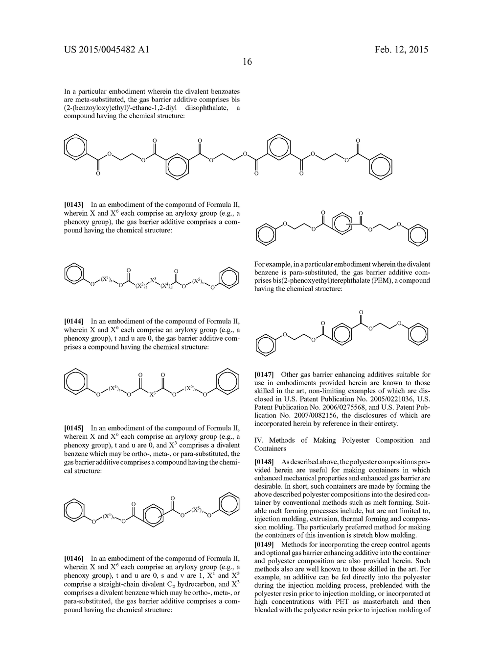 Pet Container and Compositions Having Enhanced Mechanical Properties and     Gas Barrier Properties and Methods - diagram, schematic, and image 20