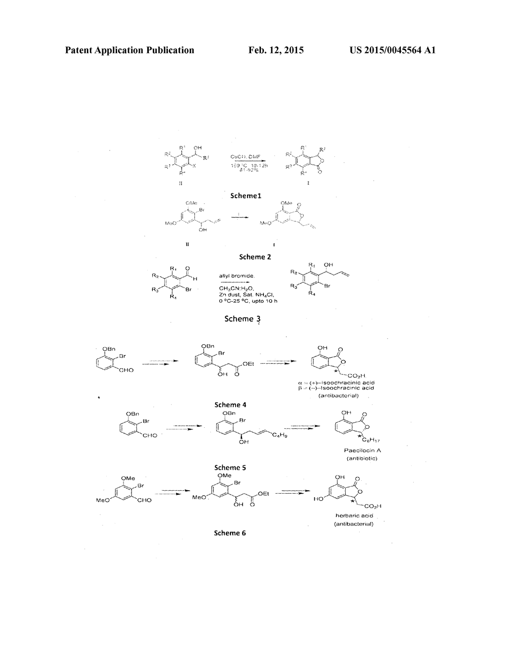 Cu-MEDIATED ANNULATION FOR THE EFFECTIVE SYNTHESIS OF 3-SUBSTITUTED     PHTHALIDES - diagram, schematic, and image 02