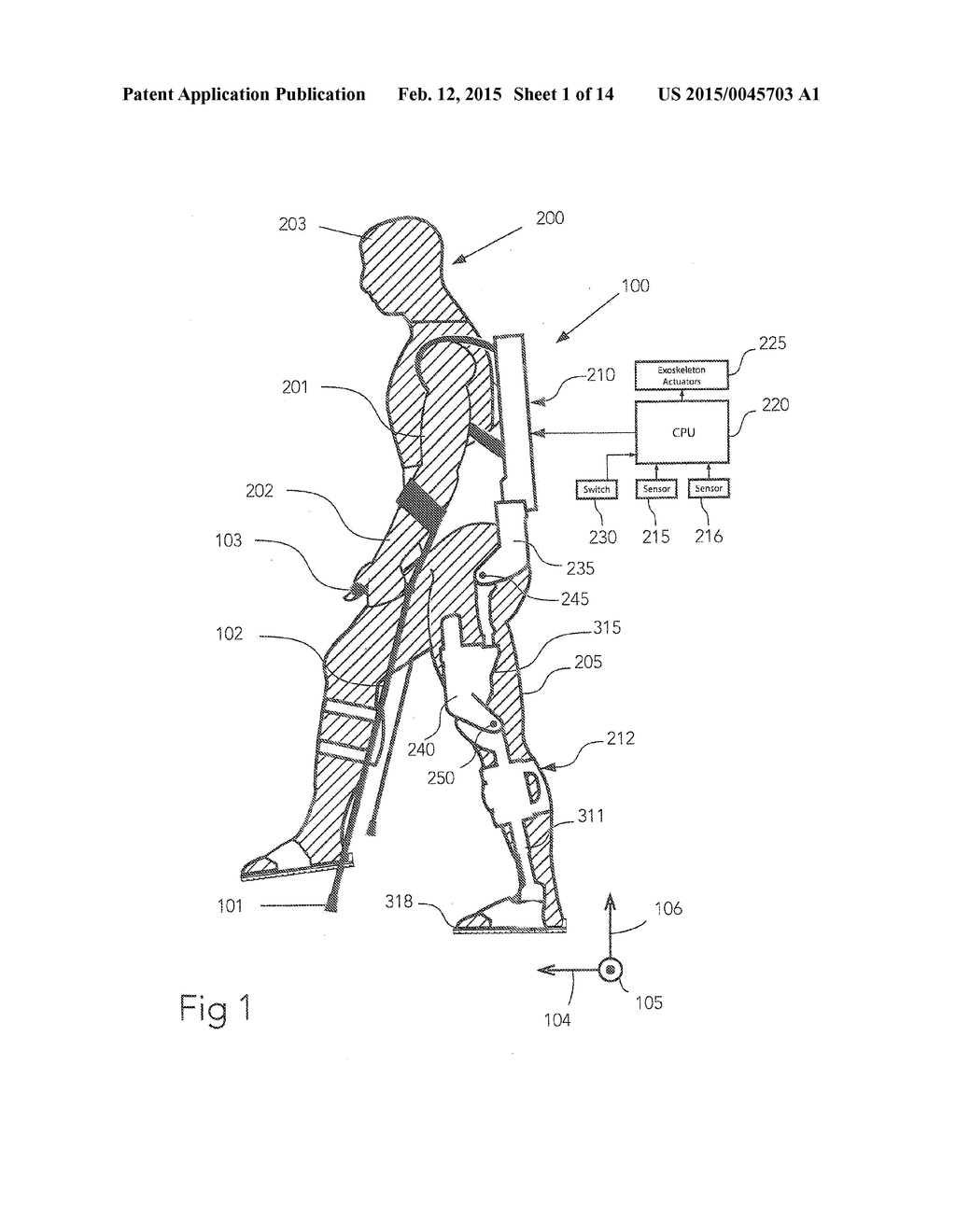 Human Machine Interface for Lower Extremity Orthotics - diagram, schematic, and image 02