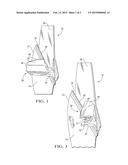 VEHICLE DOOR WITH SIDE MIRROR SYSTEM diagram and image