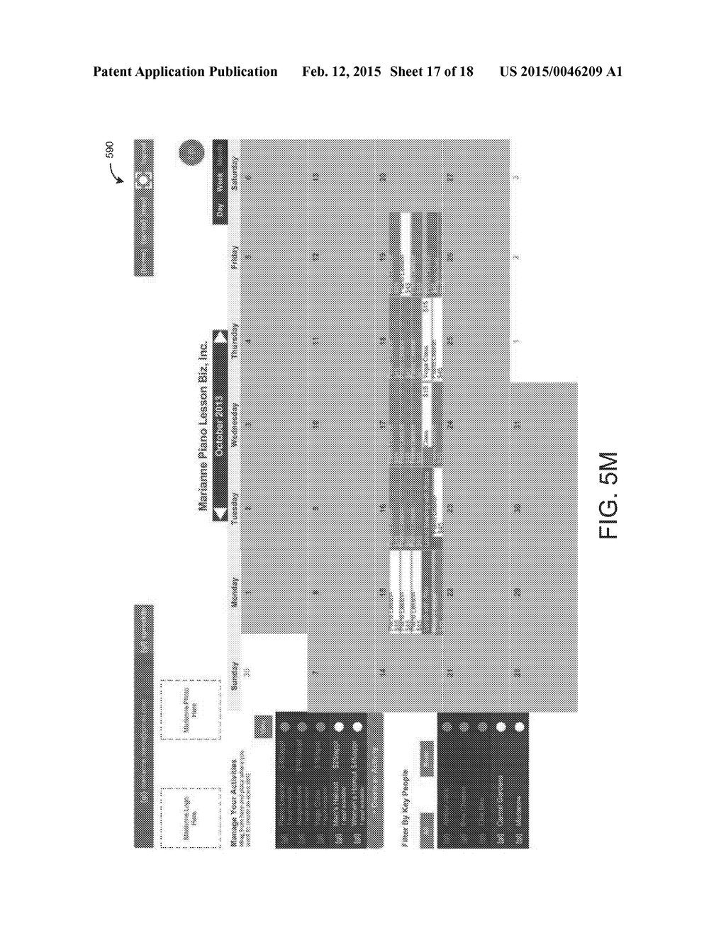 SYSTEM AND METHOD FOR PROVIDING CALENDAR SERVICES TO USERS - diagram, schematic, and image 18