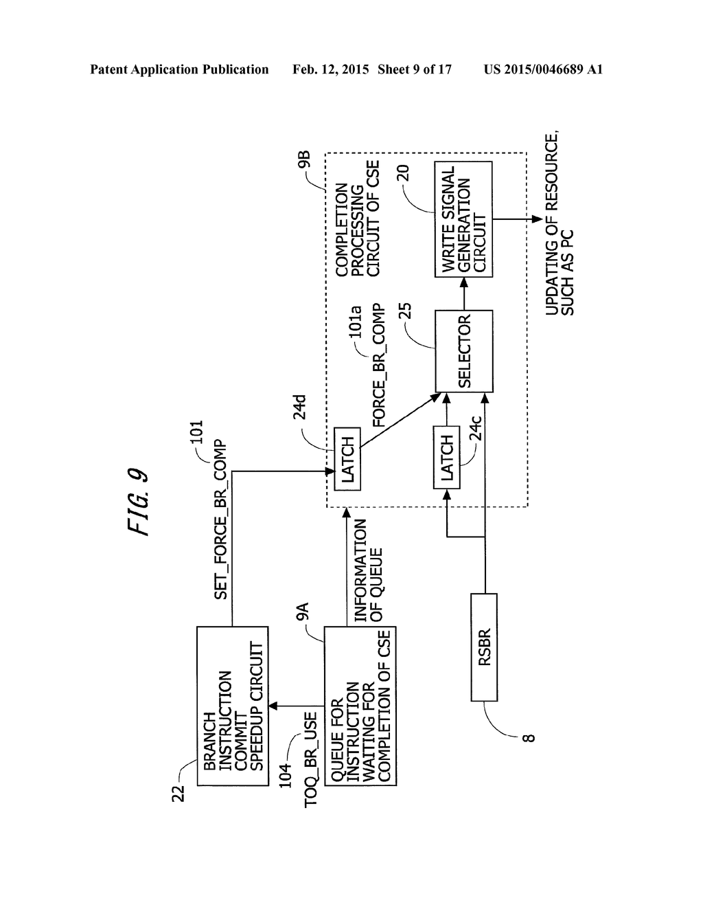 ARITHMETIC PROCESSING UNIT AND METHOD FOR CONTROLLING ARITHMETIC     PROCESSING UNIT - diagram, schematic, and image 10