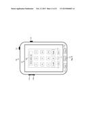 Method and Apparatus for Improving One-handed Operation of a Large     Smartphone or a Small Tablet Computer diagram and image