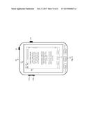 Method and Apparatus for Improving One-handed Operation of a Large     Smartphone or a Small Tablet Computer diagram and image