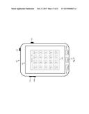 Method and Apparatus for Improving One-handed Operation of a Large     Smartphone or a Small Tablet Computer diagram and image