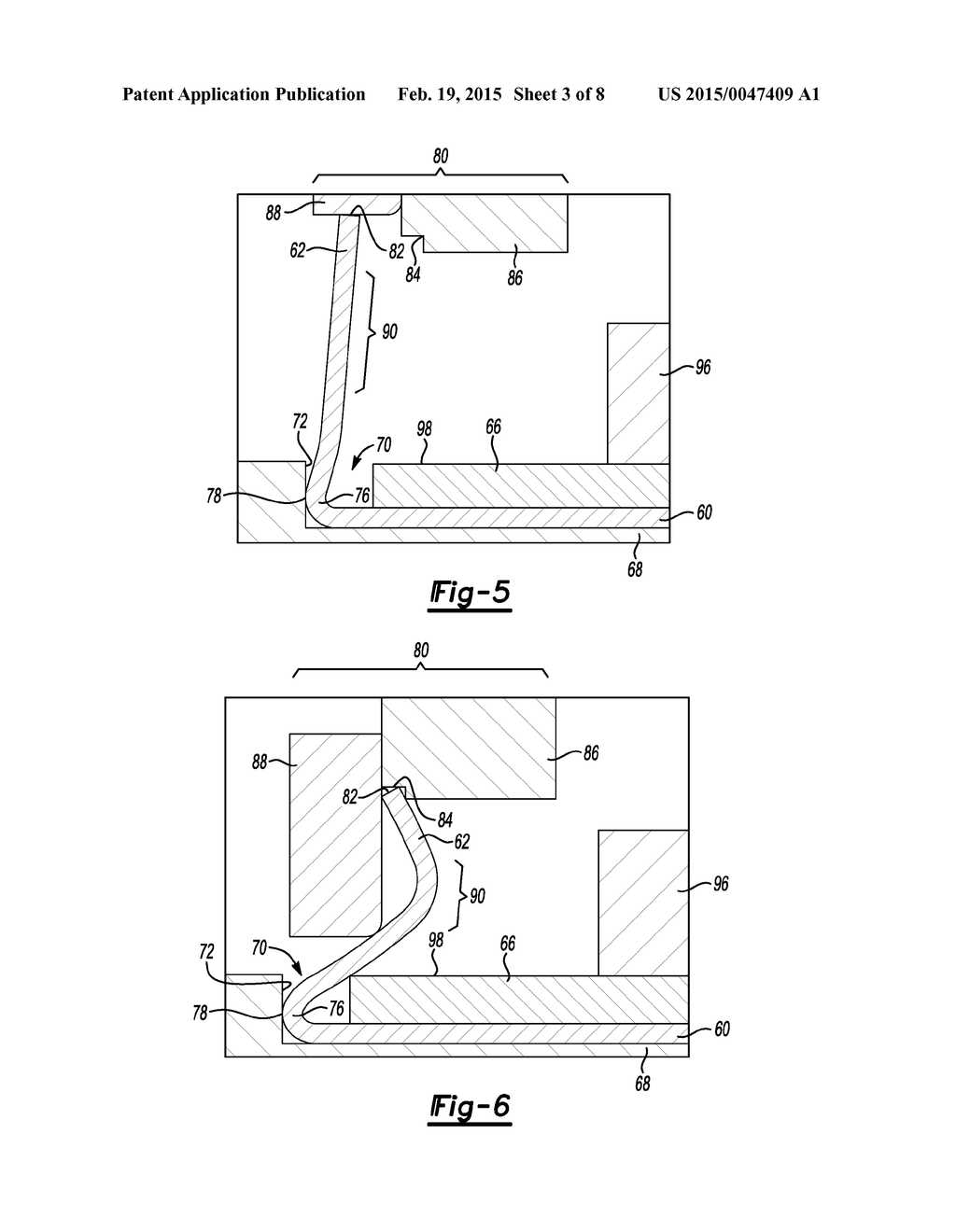 Hemming a Flange with Compression to Form a Sharp Edge - diagram, schematic, and image 04