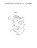 PAPER SHEET STORAGE CONTAINER AND PAPER SHEET HANDLING APPARATUS diagram and image