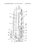 DEVICE FOR FOLDING THE WORKING PARTS OF AGRICULTURAL MACHINERY diagram and image