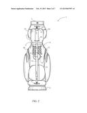 Animal Shaped Golf Bag diagram and image