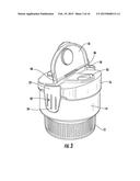 ONE-PIECE SQUEEZE-TO-DOSE DISPENSING CLOSURE diagram and image