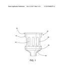 DAMPENING MECHANISM FOR COAXIALLY ALIGNED RELATIVELY TRANSLATABLE     COMPONENTS diagram and image