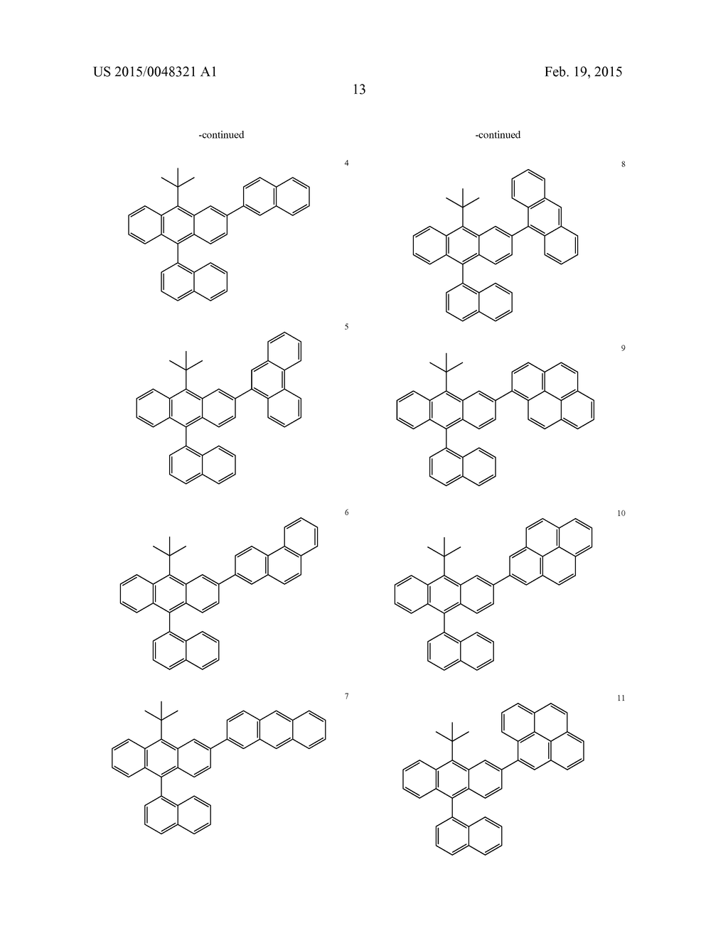 ANTHRACENE-BASED COMPOUND AND ORGANIC LIGHT-EMITTING DEVICE INCLUDING THE     SAME - diagram, schematic, and image 15
