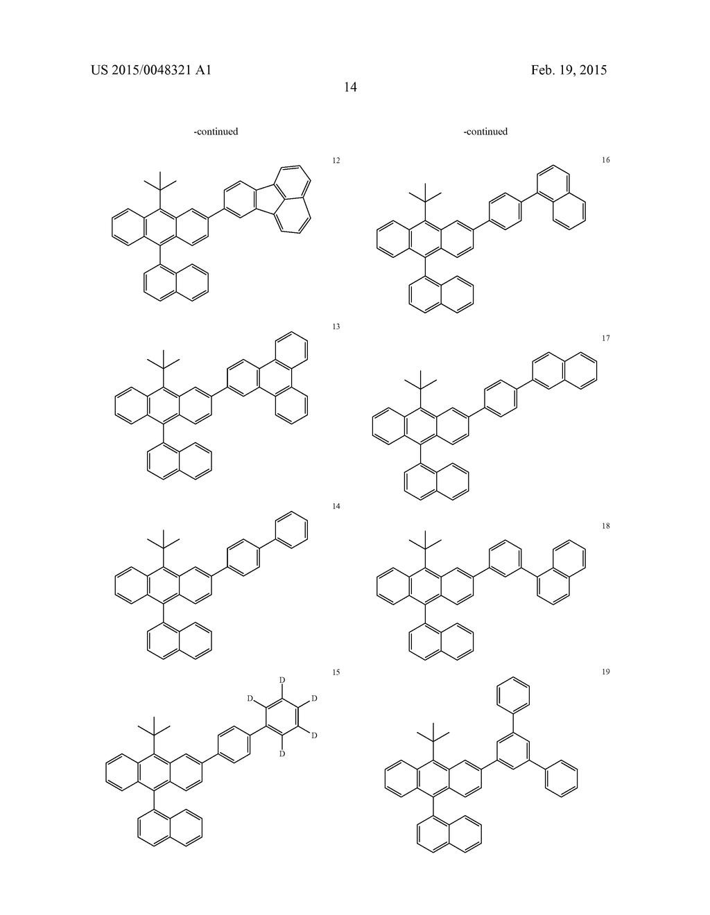 ANTHRACENE-BASED COMPOUND AND ORGANIC LIGHT-EMITTING DEVICE INCLUDING THE     SAME - diagram, schematic, and image 16