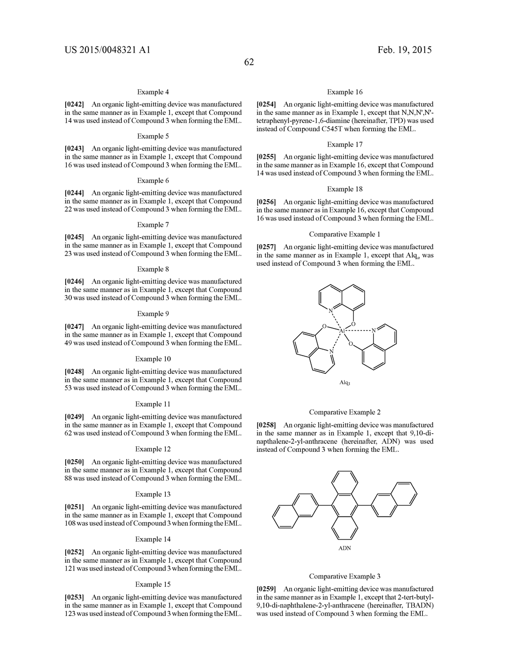 ANTHRACENE-BASED COMPOUND AND ORGANIC LIGHT-EMITTING DEVICE INCLUDING THE     SAME - diagram, schematic, and image 64