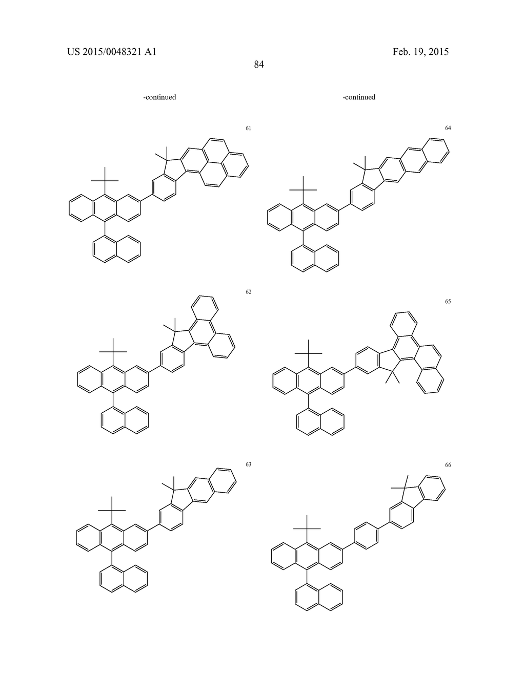 ANTHRACENE-BASED COMPOUND AND ORGANIC LIGHT-EMITTING DEVICE INCLUDING THE     SAME - diagram, schematic, and image 86