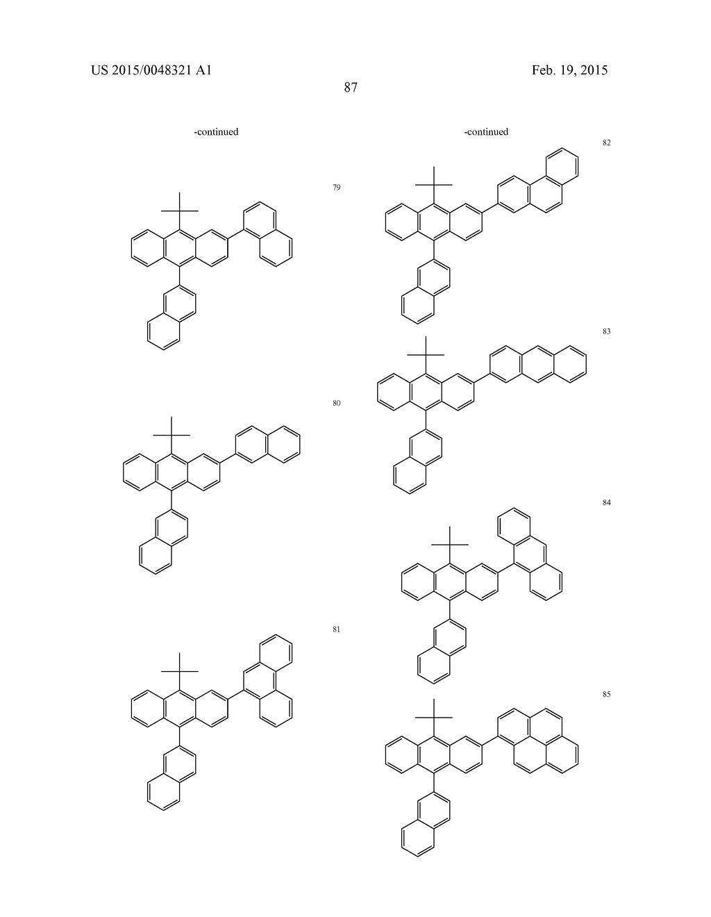 ANTHRACENE-BASED COMPOUND AND ORGANIC LIGHT-EMITTING DEVICE INCLUDING THE     SAME - diagram, schematic, and image 89