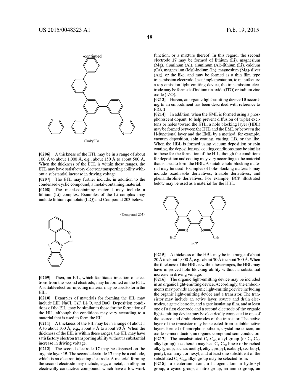 CONDENSED-CYCLIC COMPOUND AND ORGANIC LIGHT-EMITTING DEVICE INCLUDING THE     SAME - diagram, schematic, and image 50