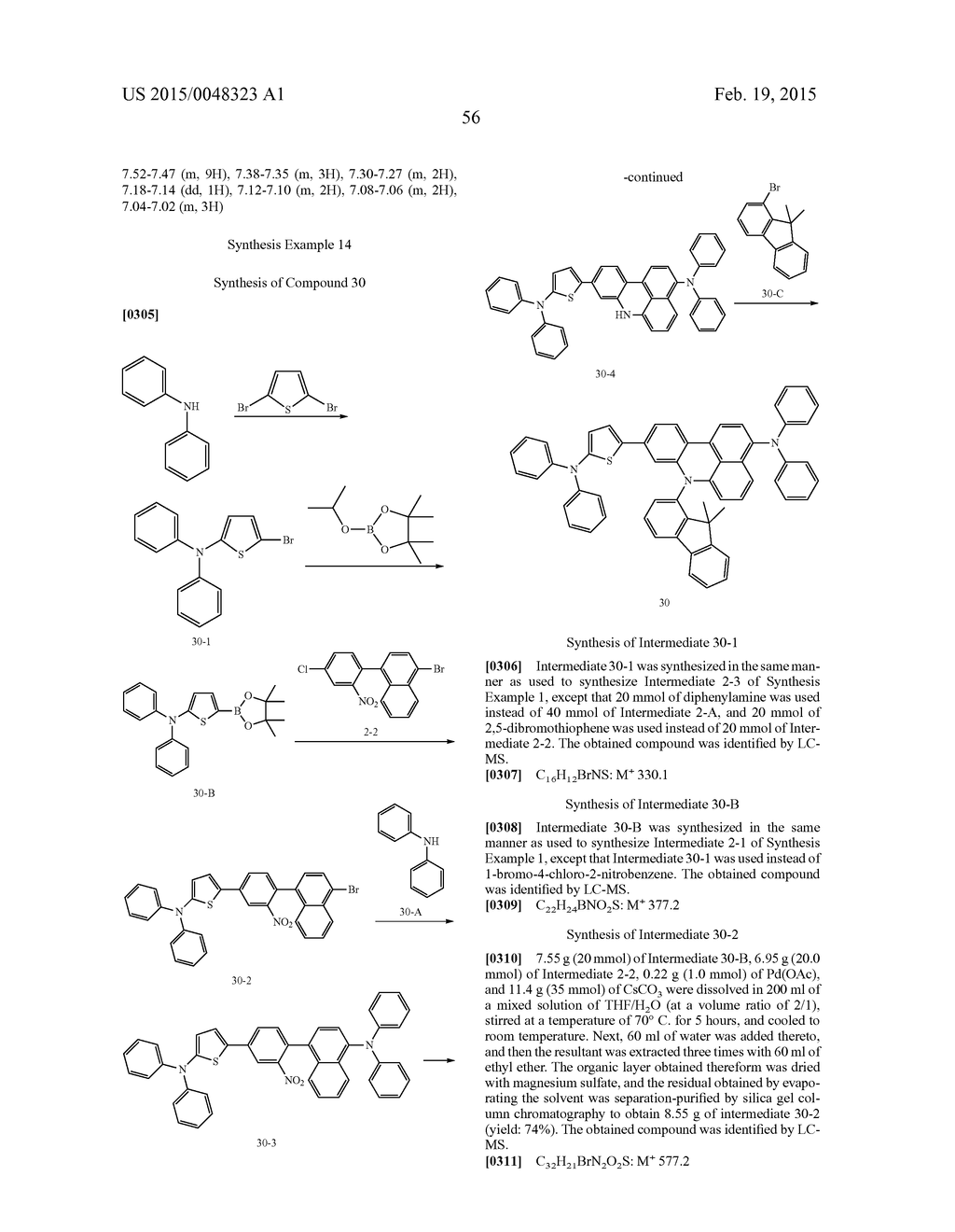 CONDENSED-CYCLIC COMPOUND AND ORGANIC LIGHT-EMITTING DEVICE INCLUDING THE     SAME - diagram, schematic, and image 58