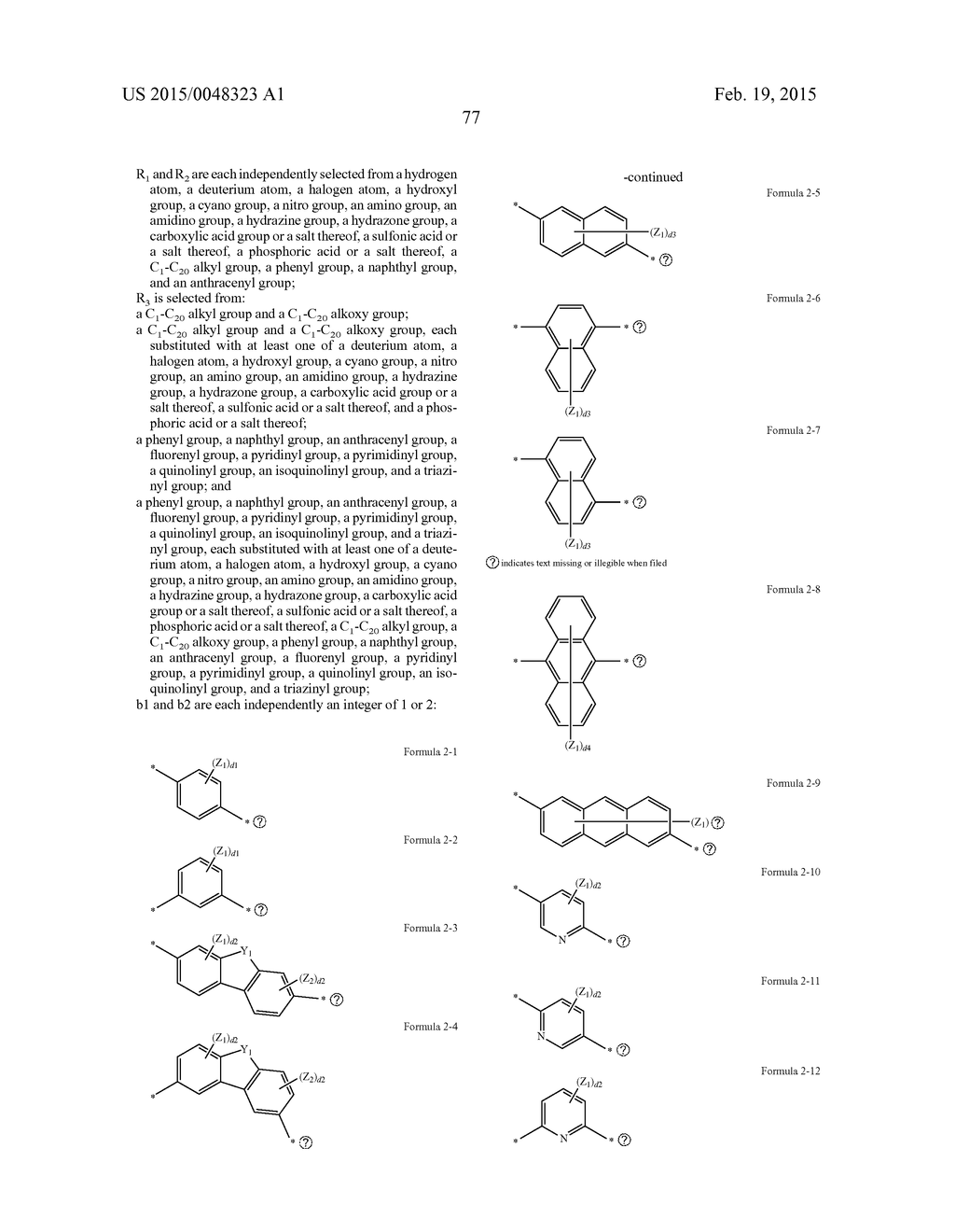 CONDENSED-CYCLIC COMPOUND AND ORGANIC LIGHT-EMITTING DEVICE INCLUDING THE     SAME - diagram, schematic, and image 79