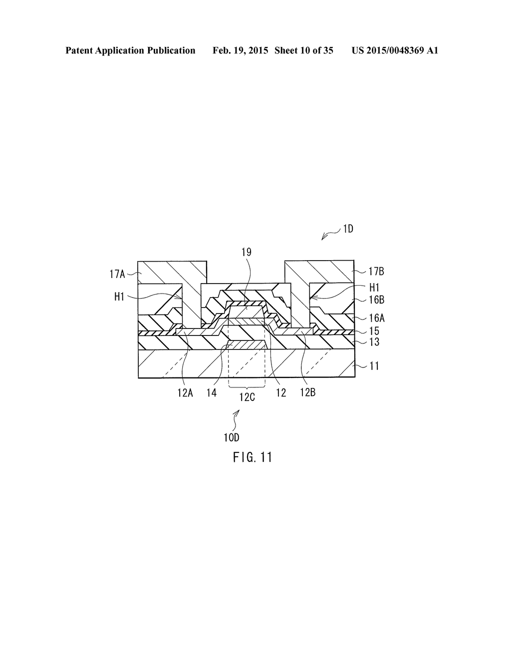 SEMICONDUCTOR DEVICE AND ELECTRONIC APPARATUS - diagram, schematic, and image 11