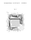 STACKED MICROELECTRONIC PACKAGES HAVING AT LEAST TWO STACKED     MICROELECTRONIC ELEMENTS ADJACENT ONE ANOTHER diagram and image