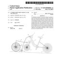 A COMBANATION  STRUCTURE OF A CART AND A BICYCLE diagram and image