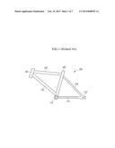 FRAME UNIT FOR BICYCLE AND METHOD OF MANUFACTURING THE SAME diagram and image