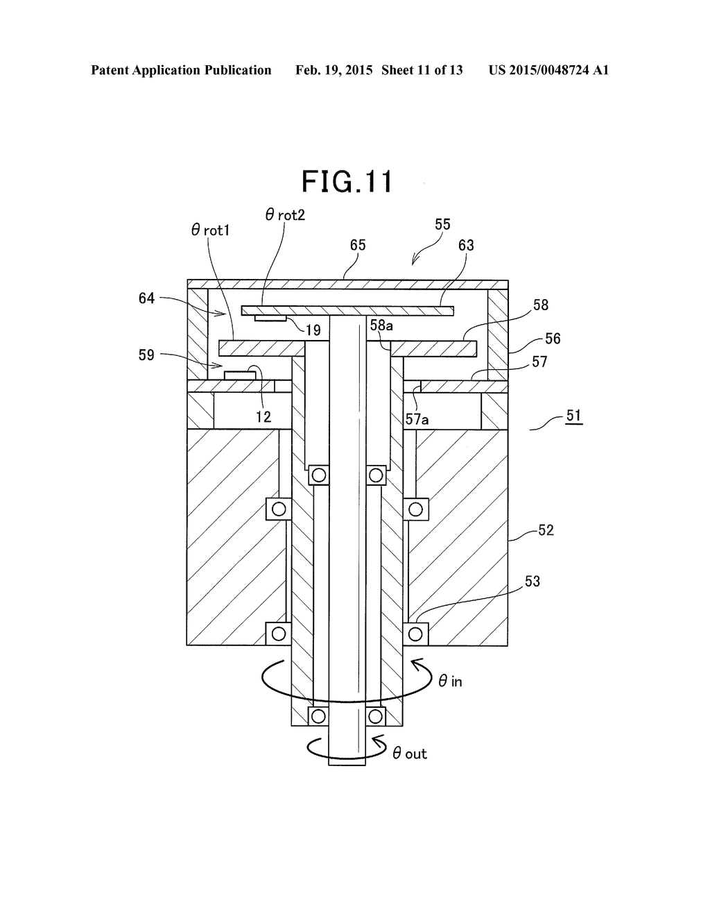 CONTROL APPARATUS FOR CONTROLLING ROTATION OF JOINTS OF ROBOT - diagram, schematic, and image 12